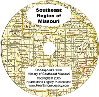 Goodspeed's 1888 History of Southeast, Missouri MO Genealogy