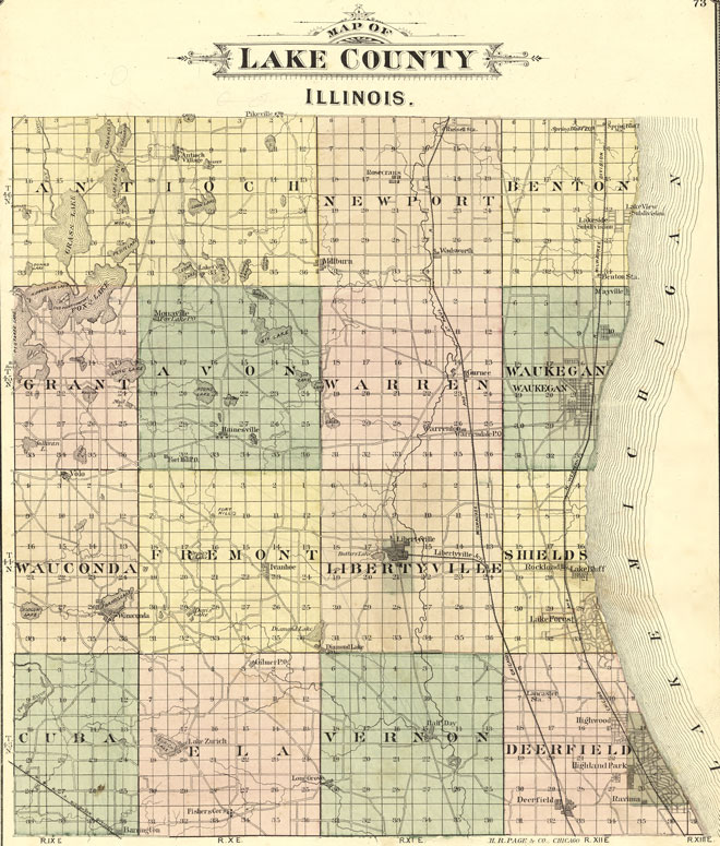 Map Of Lake County Il Maping Resources