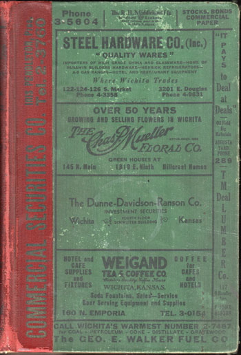 Polk's Wichita City Directory, 1934, Sedgwick County, Kansas, book