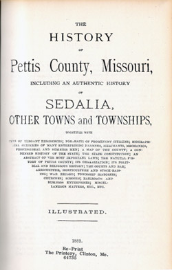 History of Pettis County, Missouri, 1882, genealogy