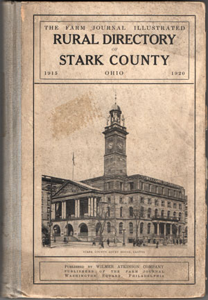 Stark County, Ohio, Rural Directory, 1916-21, Canton, OH, book